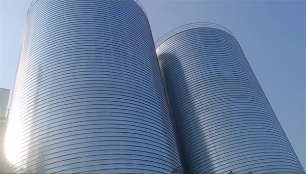 七星关2座混凝土高架卷板仓